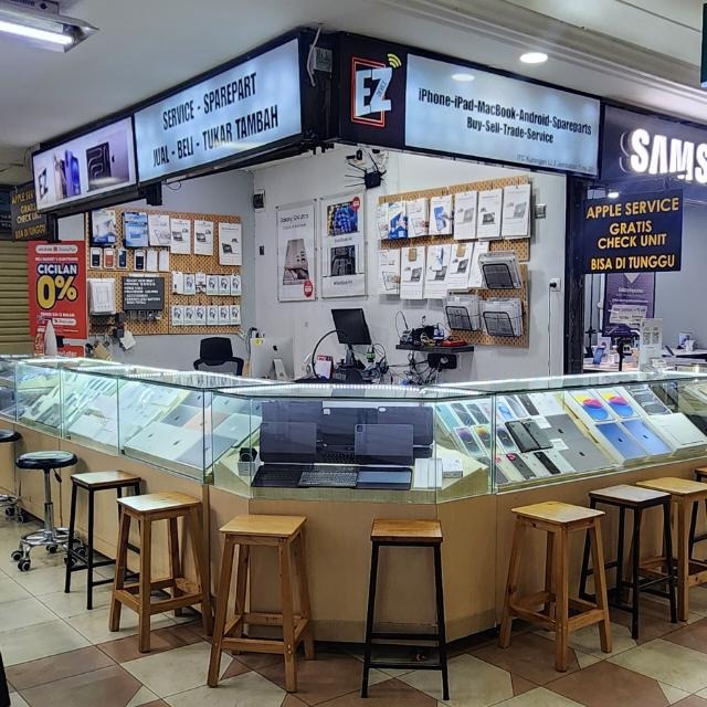 Service MacBook Pro & MacBook Air rusak di EZ Device Jakarta — ganti LCD, baterai, Flexgate, motherboard